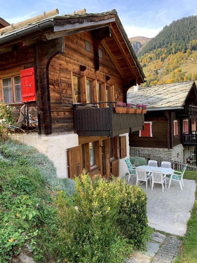 Chalet Leonie Le0 Blatten bei Naters Exterior foto